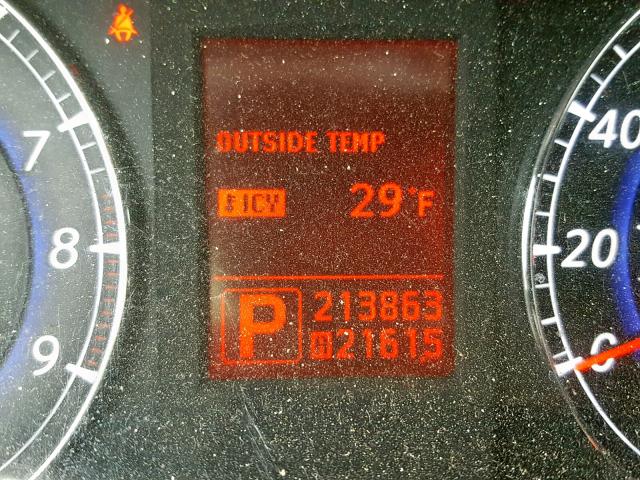 JNKAJ09F68M354438 - 2008 INFINITI EX35 BASE TAN photo 8