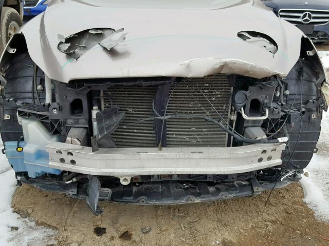 JNKAJ09F68M354438 - 2008 INFINITI EX35 BASE TAN photo 9