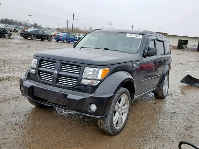 1D4PU4GX8BW607179 - 2011 DODGE NITRO HEAT BLACK photo 2