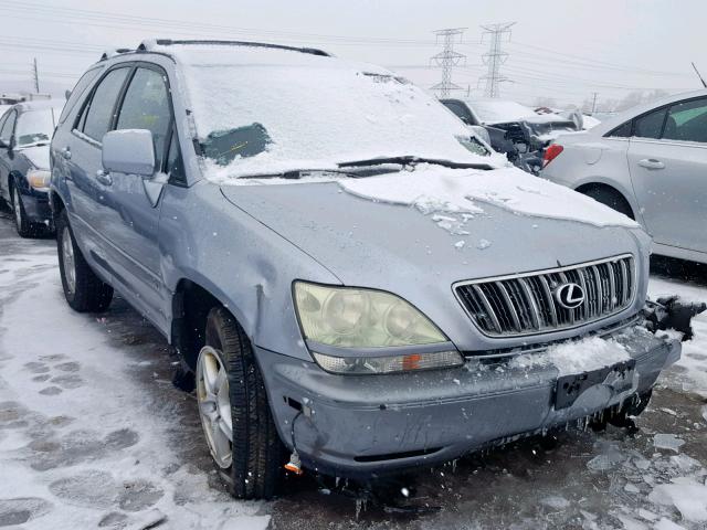 JTJHF10U330295476 - 2003 LEXUS RX 300 SILVER photo 1