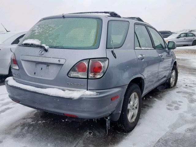 JTJHF10U330295476 - 2003 LEXUS RX 300 SILVER photo 4