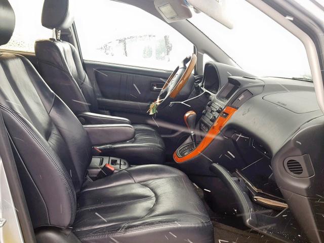 JTJHF10U330295476 - 2003 LEXUS RX 300 SILVER photo 5