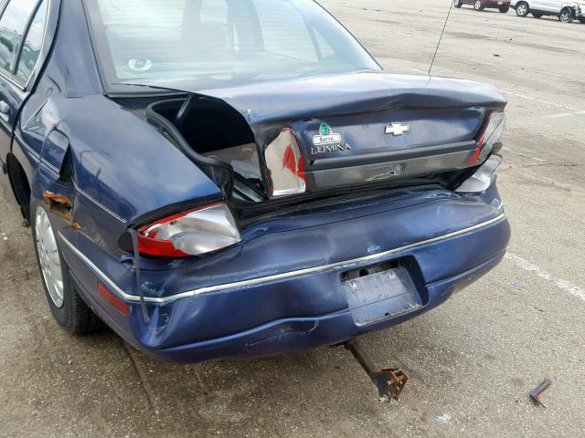 2G1WL52M0W9130379 - 1998 CHEVROLET LUMINA BAS 蓝色 照片 9