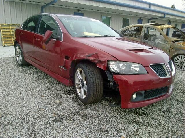 6G2ER57729L219766 - 2009 PONTIAC G8 MAROON photo 1