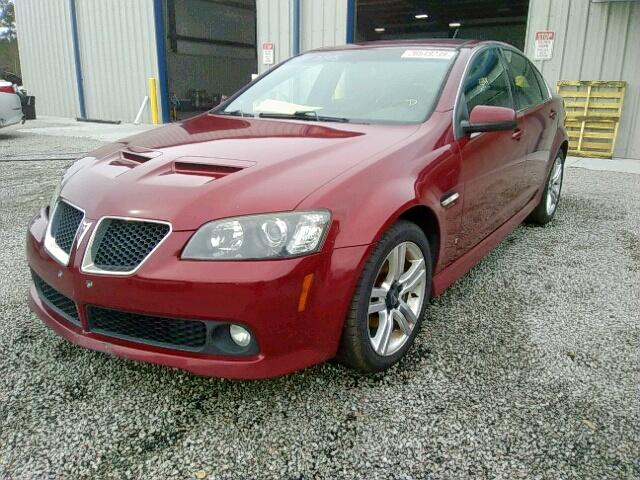 6G2ER57729L219766 - 2009 PONTIAC G8 MAROON photo 2