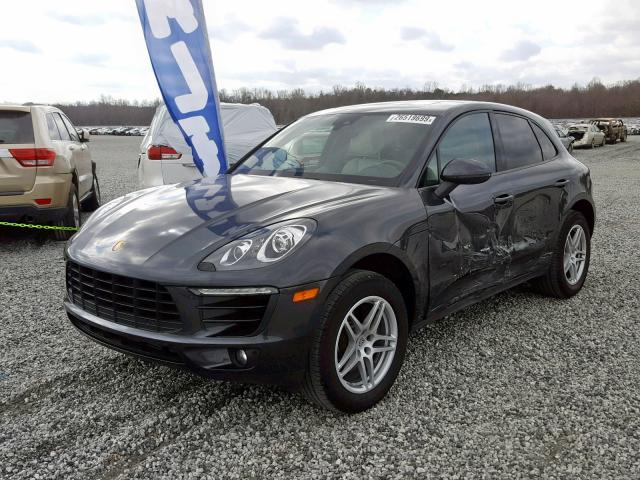 WP1AA2A50HLB08411 - 2017 PORSCHE MACAN GRAY photo 2