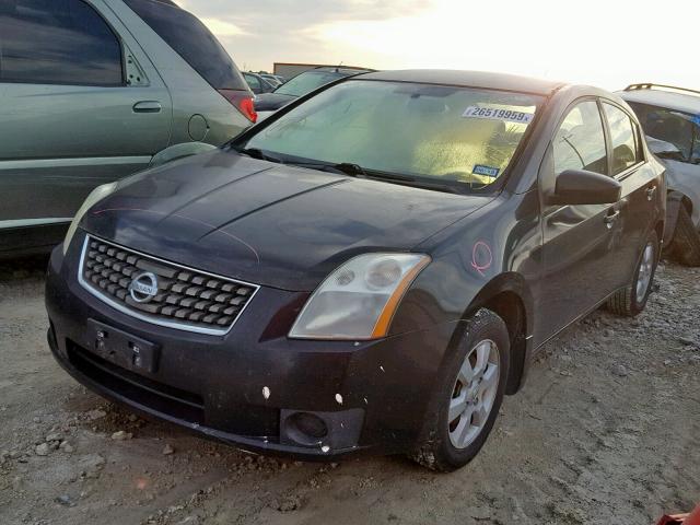 3N1AB61E87L620834 - 2007 NISSAN SENTRA 2.0 BLACK photo 2