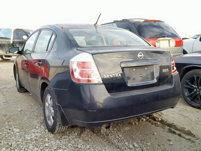 3N1AB61E87L620834 - 2007 NISSAN SENTRA 2.0 BLACK photo 3