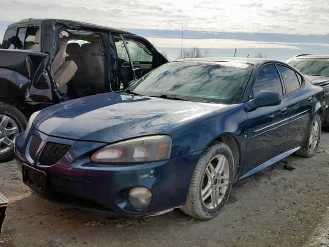 2G2WR554261184156 - 2006 PONTIAC GRAND PRIX BLUE photo 2