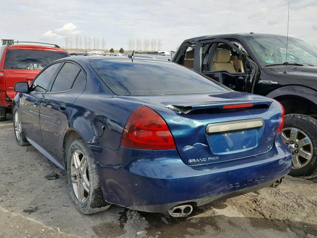 2G2WR554261184156 - 2006 PONTIAC GRAND PRIX BLUE photo 3