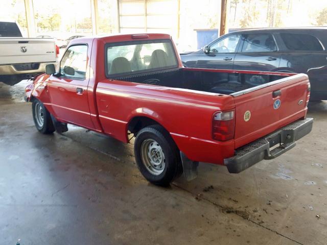 1FTYR10D23TA07679 - 2003 FORD RANGER RED photo 3