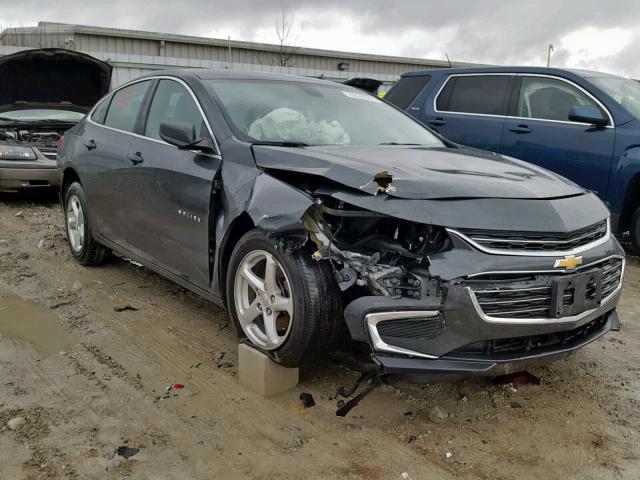 1G1ZB5ST7HF181489 - 2017 CHEVROLET MALIBU LS GRAY photo 1