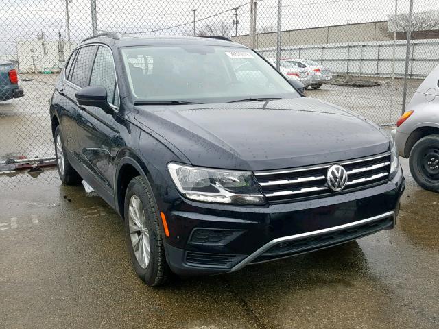 3VV2B7AX7KM038298 - 2019 VOLKSWAGEN TIGUAN SE BLACK photo 1