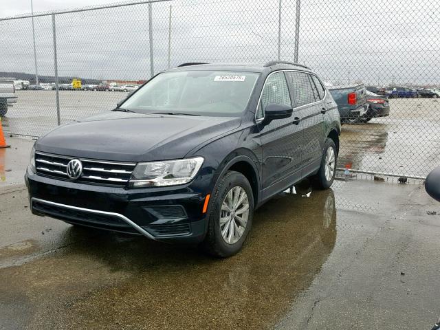 3VV2B7AX7KM038298 - 2019 VOLKSWAGEN TIGUAN SE BLACK photo 2