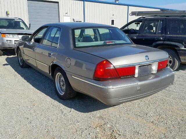 2MEFM75W5XX706427 - 1999 MERCURY GRAND MARQ GRAY photo 3