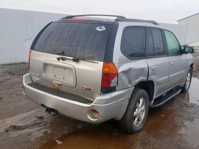 1GKDT13S852105669 - 2005 GMC ENVOY SILVER photo 4