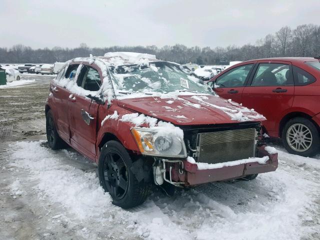 1B3HB48AX9D179950 - 2009 DODGE CALIBER SX RED photo 1