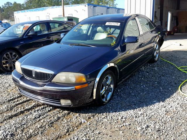 1LNHM87A4YY842126 - 2000 LINCOLN LS BLUE photo 2