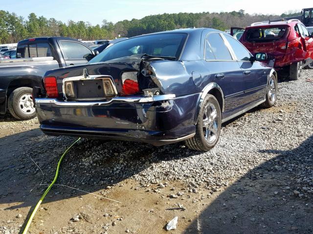 1LNHM87A4YY842126 - 2000 LINCOLN LS BLUE photo 4
