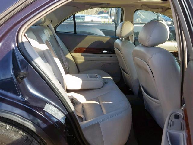 1LNHM87A4YY842126 - 2000 LINCOLN LS BLUE photo 6