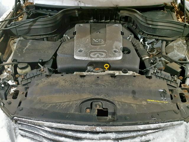 JN1AJ0HR2AM753806 - 2010 INFINITI EX35 BASE SILVER photo 7