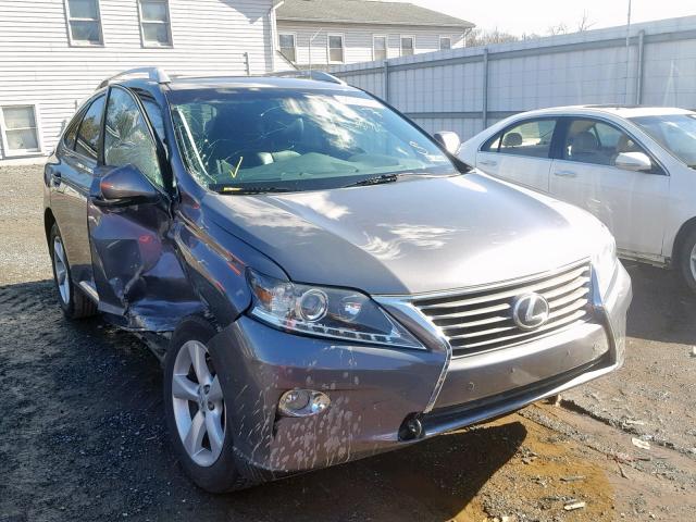 2T2BK1BAXDC211650 - 2013 LEXUS RX 350 GRAY photo 1