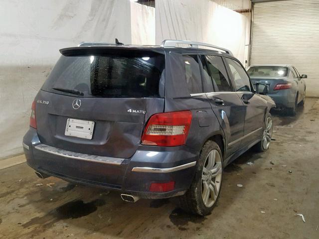 WDCGG8HB1CF827239 - 2012 MERCEDES-BENZ GLK 350 4M GRAY photo 4