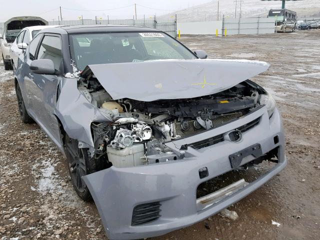 JTKJF5C76C3038711 - 2012 TOYOTA SCION TC GRAY photo 1