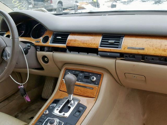 WAUML44E86N016574 - 2006 AUDI A8 L QUATT BLUE photo 9