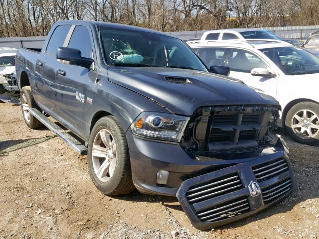 1C6RR6MT1GS369234 - 2016 RAM 1500 SPORT CHARCOAL photo 1