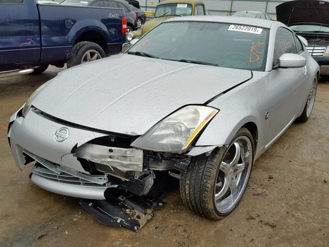 JN1AZ34E44T050103 - 2004 NISSAN 350Z COUPE SILVER photo 2