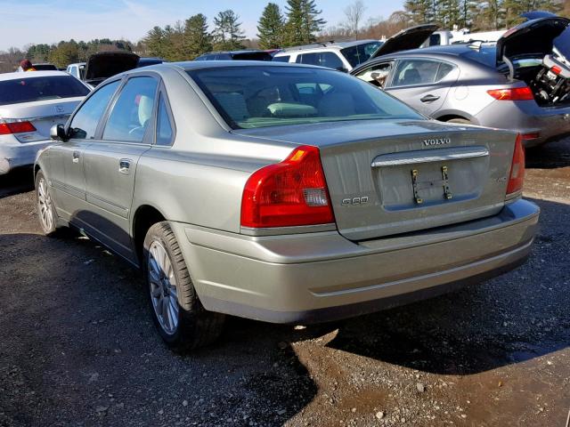 YV1TH592361444798 - 2006 VOLVO S80 2.5T GRAY photo 3