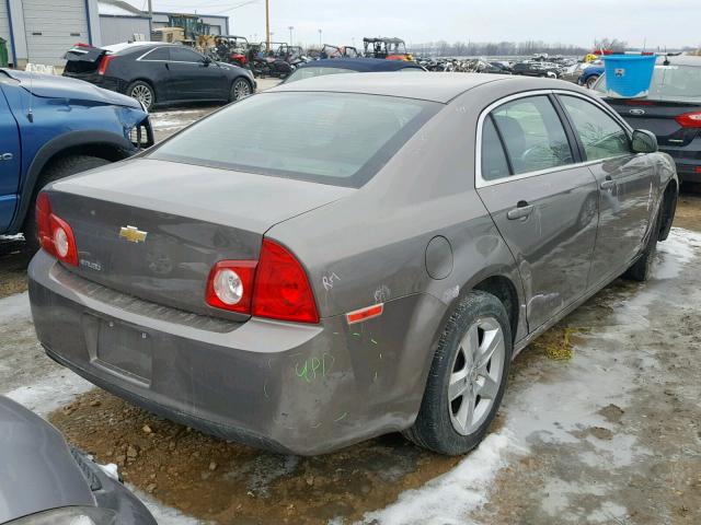 1G1ZA5EU5CF294244 - 2012 CHEVROLET MALIBU LS BEIGE photo 4