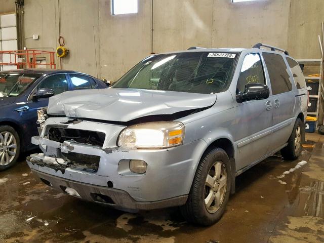 1GNDV33177D195789 - 2007 CHEVROLET UPLANDER L Mavi foto 2