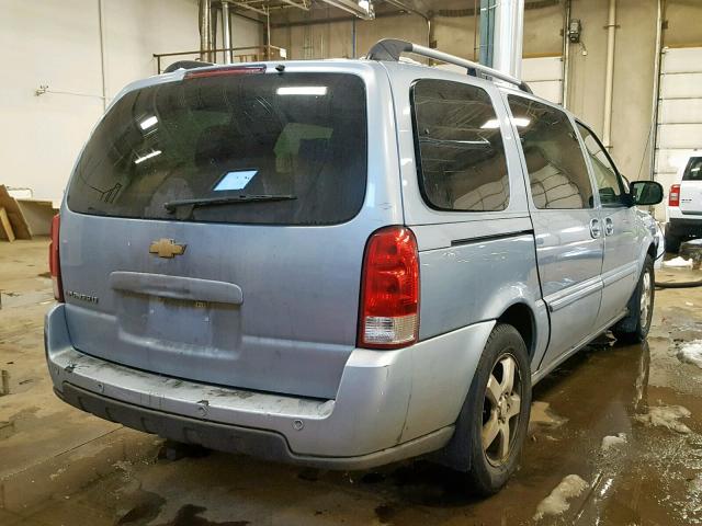 1GNDV33177D195789 - 2007 CHEVROLET UPLANDER L Mavi foto 4