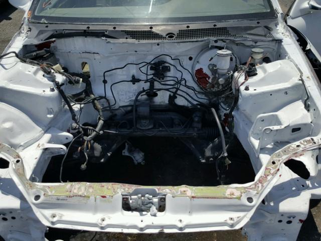 2HGEH2454NH532632 - 1992 HONDA CIVIC DX WHITE photo 7