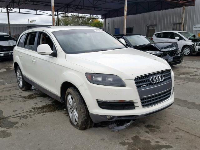 WA1AY74L48D002424 - 2008 AUDI Q7 3.6 QUA WHITE photo 1