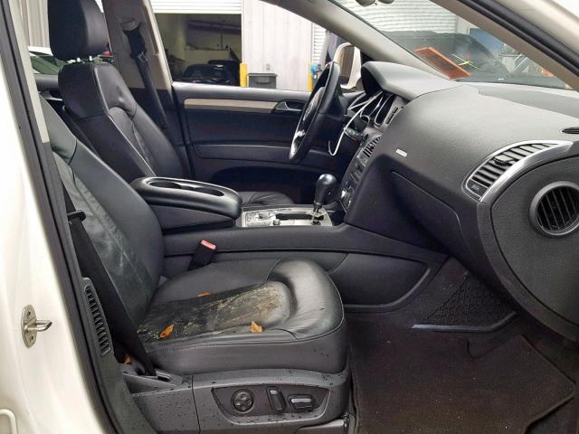 WA1AY74L48D002424 - 2008 AUDI Q7 3.6 QUA WHITE photo 5