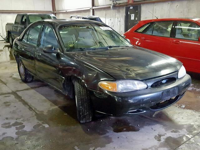 1FALP10P0VW278581 - 1997 FORD ESCORT BLACK photo 1