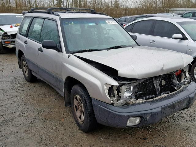 JF1SF6351XH737226 - 1999 SUBARU FORESTER L SILVER photo 1