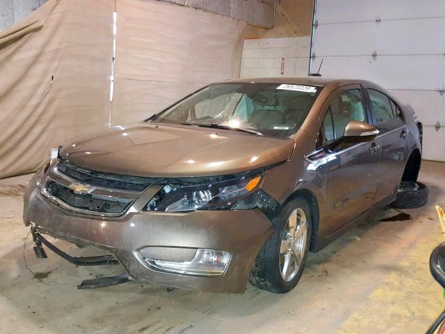 1G1RB6E45FU112397 - 2015 CHEVROLET VOLT CHARCOAL photo 2