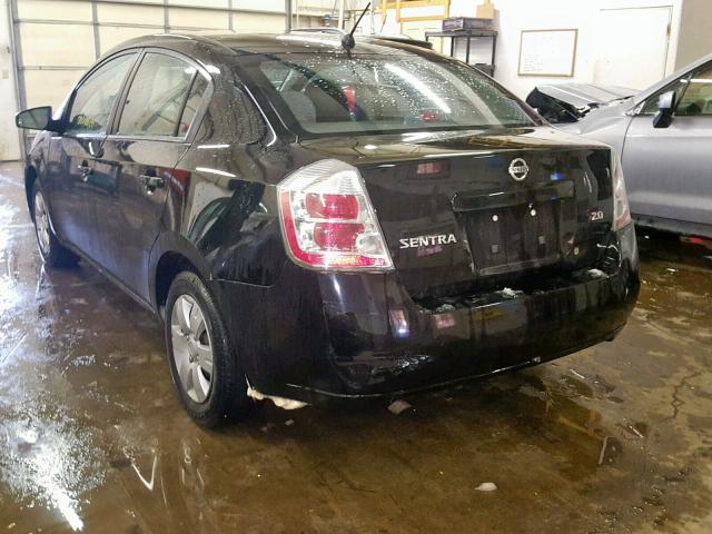 3N1AB61E37L624287 - 2007 NISSAN SENTRA 2.0 BLACK photo 3