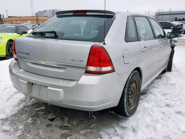 1G1ZU64835F153984 - 2005 CHEVROLET MALIBU MAX 灰色 照片 4