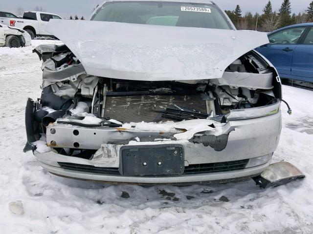 1G1ZU64835F153984 - 2005 CHEVROLET MALIBU MAX 灰色 照片 9