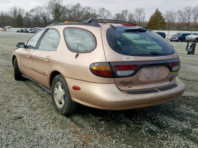 1FALP57U0TA155425 - 1996 FORD TAURUS GL GOLD photo 3