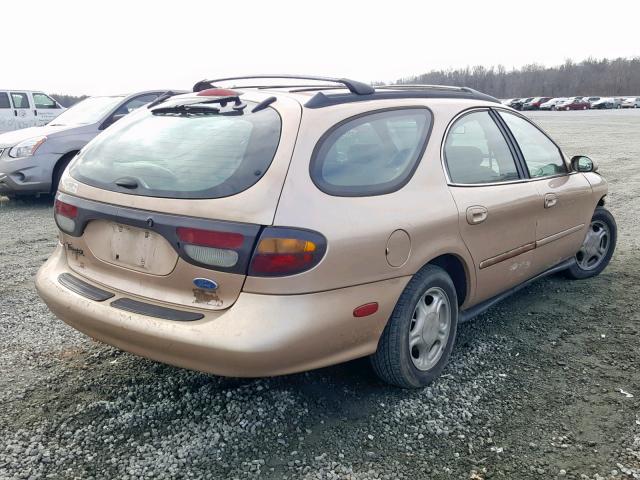 1FALP57U0TA155425 - 1996 FORD TAURUS GL GOLD photo 4