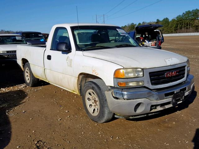 1GTEC14X55Z188852 - 2005 GMC NEW SIERRA WHITE photo 1