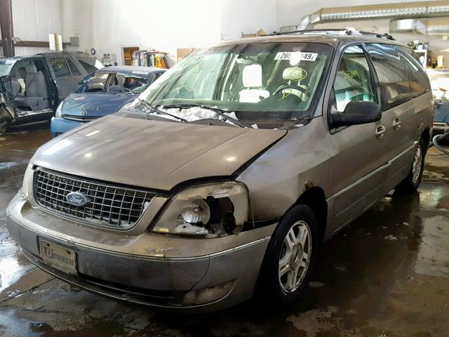 2FMDA58264BB00881 - 2004 FORD FREESTAR L GOLD photo 2