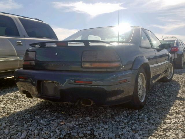 1G2WJ12M4RF260123 - 1994 PONTIAC GRAND PRIX GREEN photo 4