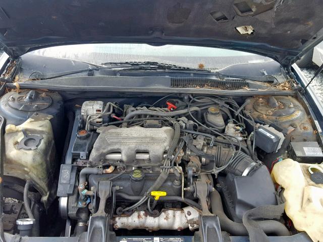 1G2WJ12M4RF260123 - 1994 PONTIAC GRAND PRIX GREEN photo 7